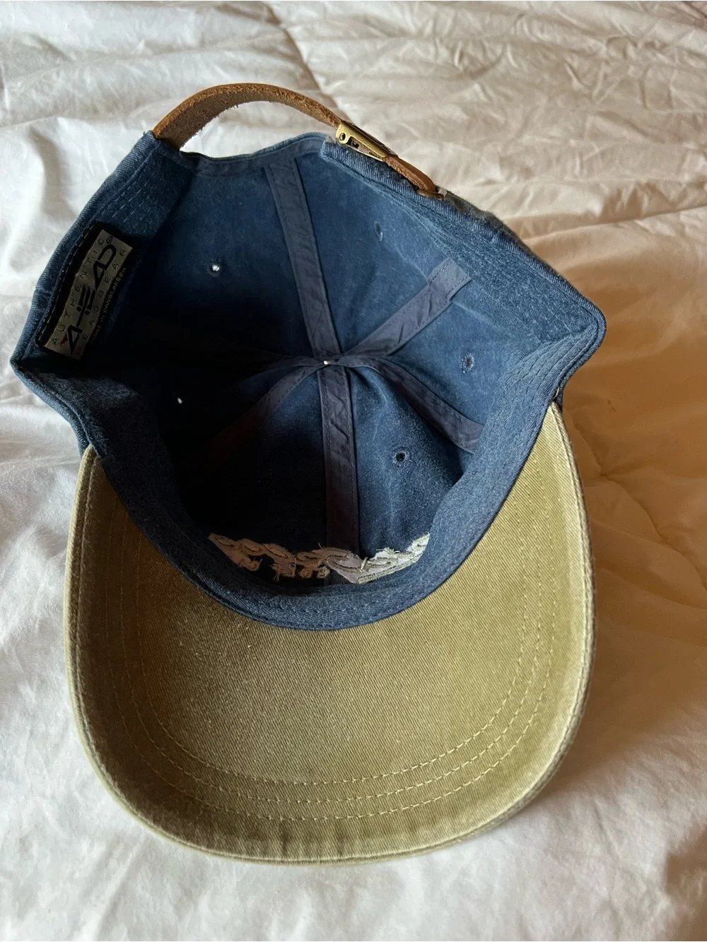 Rio Secco Golf Club Two-Tone Baseball Cap - Navy and Olive NWOT